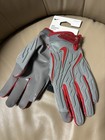 New Nike Ohio State Team Issued Superbad 7 0 Football Gloves Gray Red 2xl Sfia
