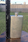 Vtg James Dixon   Sons Sheffield Pewter Flask 17 Oz 8 5  High Including Lid