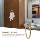Bathroom Towel Hooks Wall Mounted Towel Rack Stainless Steel Towel Rings