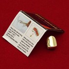 14k Gold Plated Small Single Tooth Cap Grillz Hip Hop Jewelry Teeth Grill 