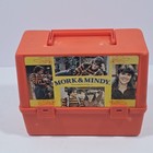 Vintage 1978 Mork   Mindy Thermos Plastic Lunch Box Robin Williams Canada