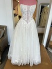 Essense Of Australia D4553 Wedding Dress Size 14 Ivory Lace Ballgown