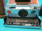 Polaroid Sx-70 Land Camera With Leather Case   Kalimar Strobe