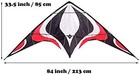 Babyeden Large Dual Line Stunt Kite  84 Inch Wide Entry-level Sport Kite For    