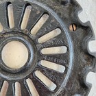 Cast Iron Trivet Made From Vintage International Harvester Seed Planter Plate