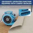 Alorair Ge4000tc 4000 Cfm Air Mover Blower Floor Drying Fan Timer Carpet Buckles