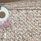  3 handmade Crochet 100  Cotton Dishcloths Or Washcloths 8 5x8 5 In new