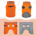 Dog Coat With Harness Built In  Waterproof  Windproof  Reflective  Fleece Vest W