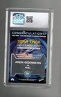 1999 Star Trek Ds9 Memories Aron Eisenberg  a9 Autograph Cgc 8 5 Nm mint  Nog