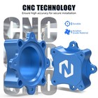 Nicecnc 2  Widen Wheel Hub Spacers Extended 4pcs For Yamaha Yfz450r Yfz450
