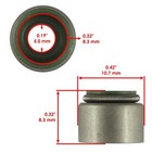 Valve Stem Seal For Honda Foreman 500 Trx500 2005-2009 2011-2019