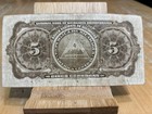 1939 5 Cordobas Banknote Nicaragua P 65b Good Condition