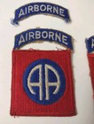 Vintage Us Army 82nd Airborne Patch   Tab  date Unknown  Lot 