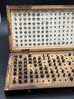 Antique Dental - Steel Dental Tooth Forms Crowns Set In Box - Medical Antique