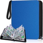 900 Pockets Card Binder  Trading Card Album Display Holder  Pu Cover Zip Bind   