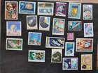 Space 100  Different Stamps  Mini   Souvenir Sheets - See 7 Scans  