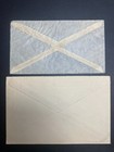 1930s Brazil Commercial Airmail Covers To Us Via Aerea Condor Lot Of 2 10-12