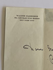 Walter Damrosch Signed Letter Russian Music