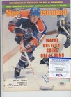 Wayne Gretzky Signed Sports Illustrated Si Magazine February 15  1982 Psa dna Au