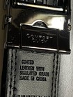 Comfort Click Black Leather Mens Belt - Adjustable 28  To 46 