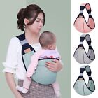 Adjustable Newborn Baby Carrier Sling Wrap Breathable Backpack Shoulder Strap