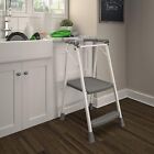 2-step Kitchen Stepper    Adult Folding Step Stool   Folding  steel resin 