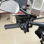 Clutch Brake Control Clamp Half For Harley Softail Dyna Touring Sportster Black