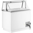 47 1 8  8 Tub White Deluxe Ice Cream Dipping Cabinet