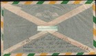 1947 Brazil Airmail Cover - Escola Cancel - To Usa - Bird  Peace Stamp