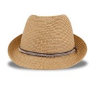 Levi s Men s Classic Fedora Panama Hat Summer Vacation Large-x-large Tan