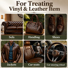 Leather Recoloring Balm  Leather   Vinyl Color Restorer Conditioner     Repairs Fa