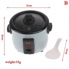 1pc Miniature Simulated Rice Cooker Kitchen Decoration Model Dollhouse Accessory