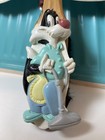 Vintage Looney Tunes Sylvester The Cat Resin Brush With Dustpan Rare