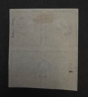 Us Scott 383 Imperf Stamp  Line Block  Mint Mh Og Unused T27782