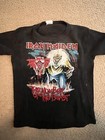 Iron Maiden Number Of The Beast Uk Tour T-shirt 1982 Beast On The Road Dates
