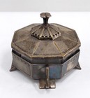 Wmf Wurttembergische Metallwarenfabrik Art Nouveau Silver Plated Sugar Bowl