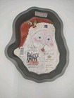 New Baker s Secret Non-stick Santa Claus  Cake Pan 11 x8 x1  Christmas Baking 