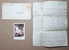 July 1945 Wwii Letter Written Home From Us Army Soldier W wartime Souvenir