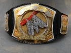 Spinner Title Adult Size Championship Belt Replica 2mm Brass