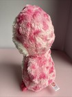 Ty Beanie Boo s Juliet Pink Heart Owl Plush Stuffed Animal 9  Valentines Gift