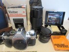 Outstanding Lot canon Ae-1 Program Camera lenses filters flash cleaning Kit case