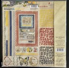Webster s Page 12x12 Paper Collection Yacht Club Vellum Diecut Stickers Alphabet