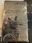 Japanese Cigarette Box Case 950 Sterling Silver Engraved Pagoda