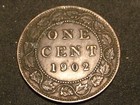 1902 Canadian Large Cent