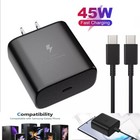 Original Samsung Galaxy S25 s24 s23   ultra 45w Usb-c Super Fast Charger   Cable