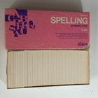 1964 Flash Cards 20 Words A Day To Perfect Spelling Visual Education Us Made Nos