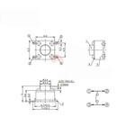 6x6x4 3mm - 10mm Momentary Tactile Push Button Miniature Micro Pcb Switch Smd