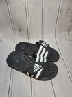 Adidas Adissage Slide Sandals Black Adjustable Strap Men s Size Us 6 Euc