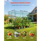 Uimoso Garden Crop Cage 9 5x6 36x6 36 Ft Wind-resistant Plant Protection Tent