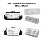 Toll Transponder Holder For New Fastrak  Ez Pass  And I-pass 3 Point Mount  1 Pa